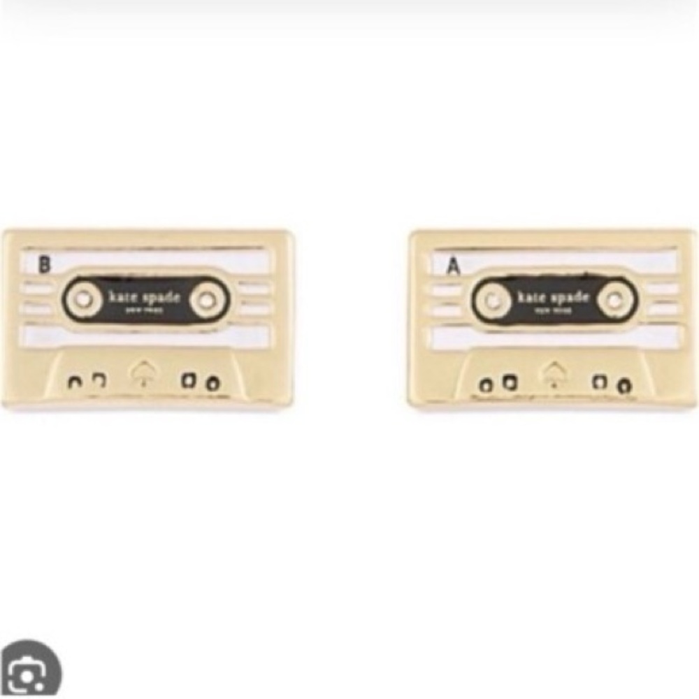 Kate Spade Jazz Things Up Cassette Studs